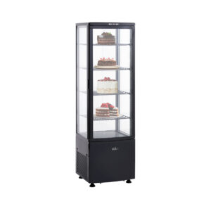 VITRINE EXPOSITORA PRETA UDVEGF237