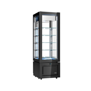 VITRINE LUXOR SLIM PRETA KD6A MISTA(-22º+5ºC)VENT