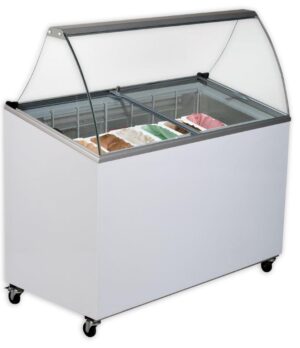 VITRINE DE GELADOS VIDRO CURVO UDIFRI7VC