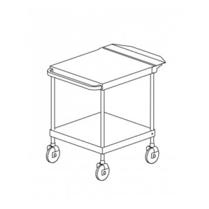 CARRO COM RODAS 600x600x900h  MOD.GRANULES