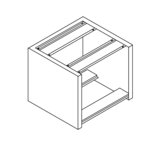 SUPORTE INOX 500h PARA MODELO GS50