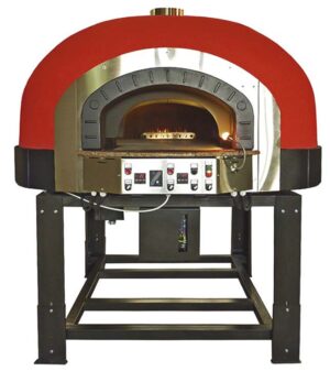 FORNO PIZZA ROTATIVO GÁS URG85K REV SILICONE