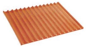 TABULEIRO ONDULADO ALUMINIO FURADO 80x60 COM REVES