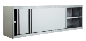 ARMÁRIO MURAL COM PORTAS 2000x400x600 INOX