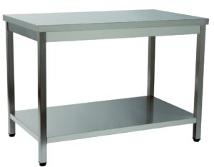 MESA TRABALHO 1 PRAT. 2000x700x850 INOX