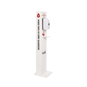 COLUNA DESINFEÇÃO C/ DISPENSADOR AUTOMÁTICO