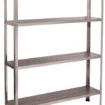 ESTANTERIA MODULAR PERFURADA 1400x400x1800 INOX