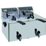 FRITADEIRA ELT BANCADA UFRI 2x10L C/TORNEIRA 400V