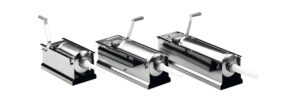 MÁQUINA ENCHIDO MANUAL HORIZONTAL LT5 2 VEL. INOX