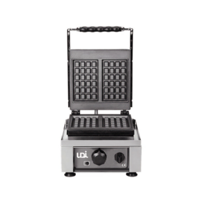 MÁQUINA GOFRAS ELÉTRICA SIMPLES 6x4 QUADRADOS