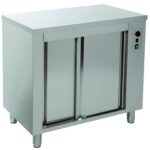 MESA ESTUFA PORTAS DESLIZANTES 1400x600x850 INOX