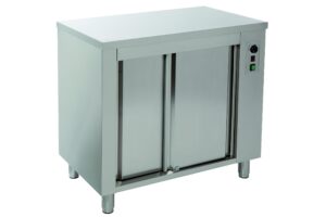 MESA ESTUFA PORTAS DESLIZANTES 2000x600x850 INOX