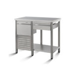 BANCADA COM TULHA ESQ 1 GAVETA 1000x600x850