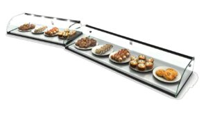 VITRINE NEUTRA UDI 6N-VC 1 PLANO COM LEDS