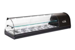 VITRINE REFRIGERADA 2 PLANOS UDI 6B-VC LEDS