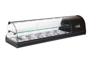 VITRINE REFRIGERADA 2 PLANOS UDI 8B-VC LEDS