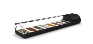 VITRINE REFRIGERADA UDI 8B-VC COM LEDS