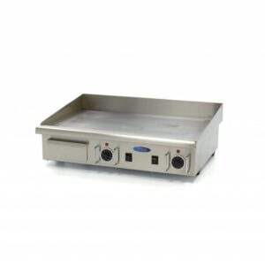 Placa de Grelhar - Liso - 73 cm - incl. Bandeja de Gotejamento - 400V