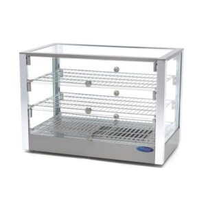 Expositor de Alimentos Aquecido - 115 l - 70 cm - 3 Prateleiras