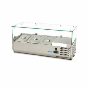 Geladeira de Preparação de Bancada - 95 cm - Adapta-se 3 x GN 1/3