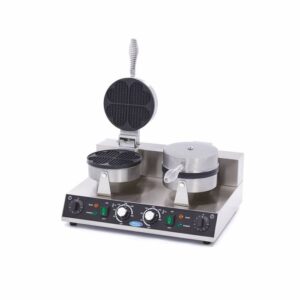 Máquina de Gofres - 8 Gofres - Corações - Duplo