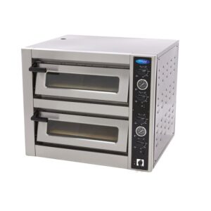 Forno de Pizza - Adapta-se 4 Pizzas de Ø30 cm - Duplo Tabuleiro