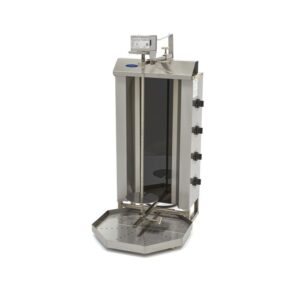 Grelhador para Kebab - 4 Queimadores - 50 kg de Carne - Elétrico