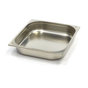 Recipiente Gastronorm - GN 2/3 - 6,5 cm de Profundidade - Aço Inoxidável