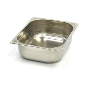 Recipiente Gastronorm - GN 1/2 - 10 cm de Profundidade - Aço Inoxidável