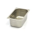 Recipiente Gastronorm - GN 1/4 - 10 cm de Profundidade - Aço Inoxidável