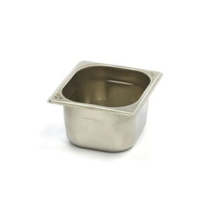 Recipiente Gastronorm - GN 1/6 - 10 cm de Profundidade - Aço Inoxidável