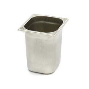 Recipiente Gastronorm - GN 1/6 - 20 cm de Profundidade - Aço Inoxidável