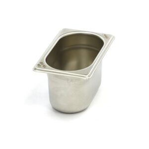Recipiente Gastronorm - GN 1/9 - 10 cm de Profundidade - Aço Inoxidável