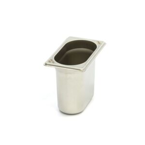 Recipiente Gastronorm - GN 1/9 - 15 cm de Profundidade - Aço Inoxidável