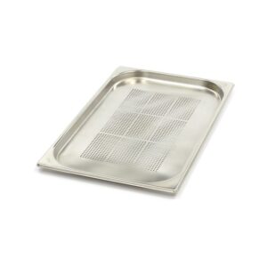 Recipiente Gastronorm - GN 1/1 - 2 cm de Profundidade - Aço Inoxidável - Perfurado