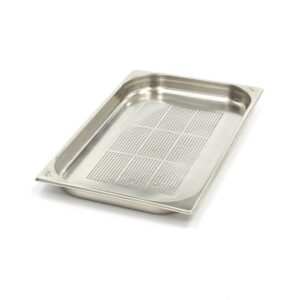 Recipiente Gastronorm - GN 1/1 - 4 cm de Profundidade - Aço Inoxidável - Perfurado