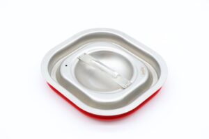 Tampa Gastronorm - GN 1/6 - Aço Inoxidável - Fecho Hermético