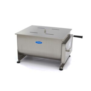 Misturador de Carne - 60 l - 55 kg de Carne - Duplo Eixo - Manual