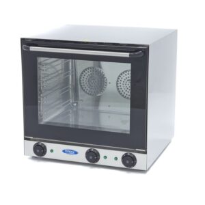 Forno de Convecção - Grelha - Adapta-se 4 Tabuleiros - Temporizador Incorporado - Até 300°C
