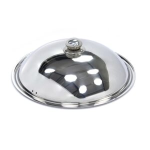 Tampa para Wok - Ø36 cm - Aço Inoxidável - Indução