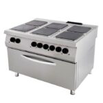 Premium Fogão - 6 Queimadores - Unidade Tripla - 90 cm de Profundidade - incl. Forno Largo - Elétrico