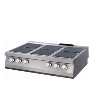 Premium Fogão - 6 Queimadores - Unidade Tripla - 90 cm de Profundidade - Elétrico