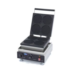Máquina de Gofres - 4 Gofres - Mini Rounds