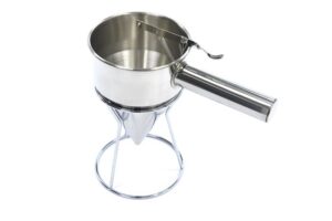 Dispensador de Massa - 1,3 l - Aço Inoxidável - incl. Botão de Dosagem