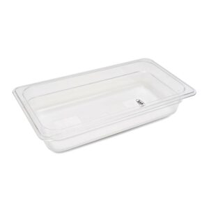 Recipiente Gastronorm - GN 1/3 - 6,5 cm de Profundidade - Policarbonato