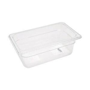 Recipiente Gastronorm - GN 1/4 - 10 cm de Profundidade - Policarbonato