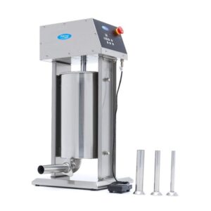 Máquina de Enchimento de Salsichas - 15 l - Automática - Vertical - Ecrã Digital