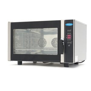 Forno Combinador - Adapta-se 4 Tabuleiros (GN 1/1 / 60 x 40 cm) - Ecrã Digital - 400V