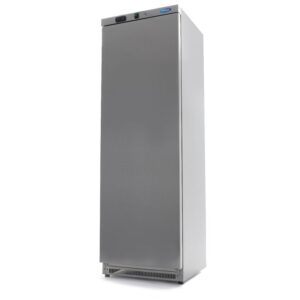 Frigorífico - 400 l - 4 Prateleiras Ajustáveis - Aço Inoxidável