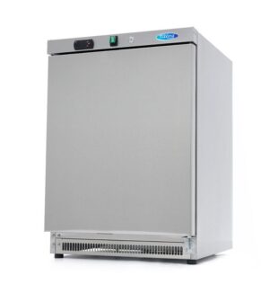 Frigorífico - 200 l - 3 Prateleiras Ajustáveis - Aço Inoxidável